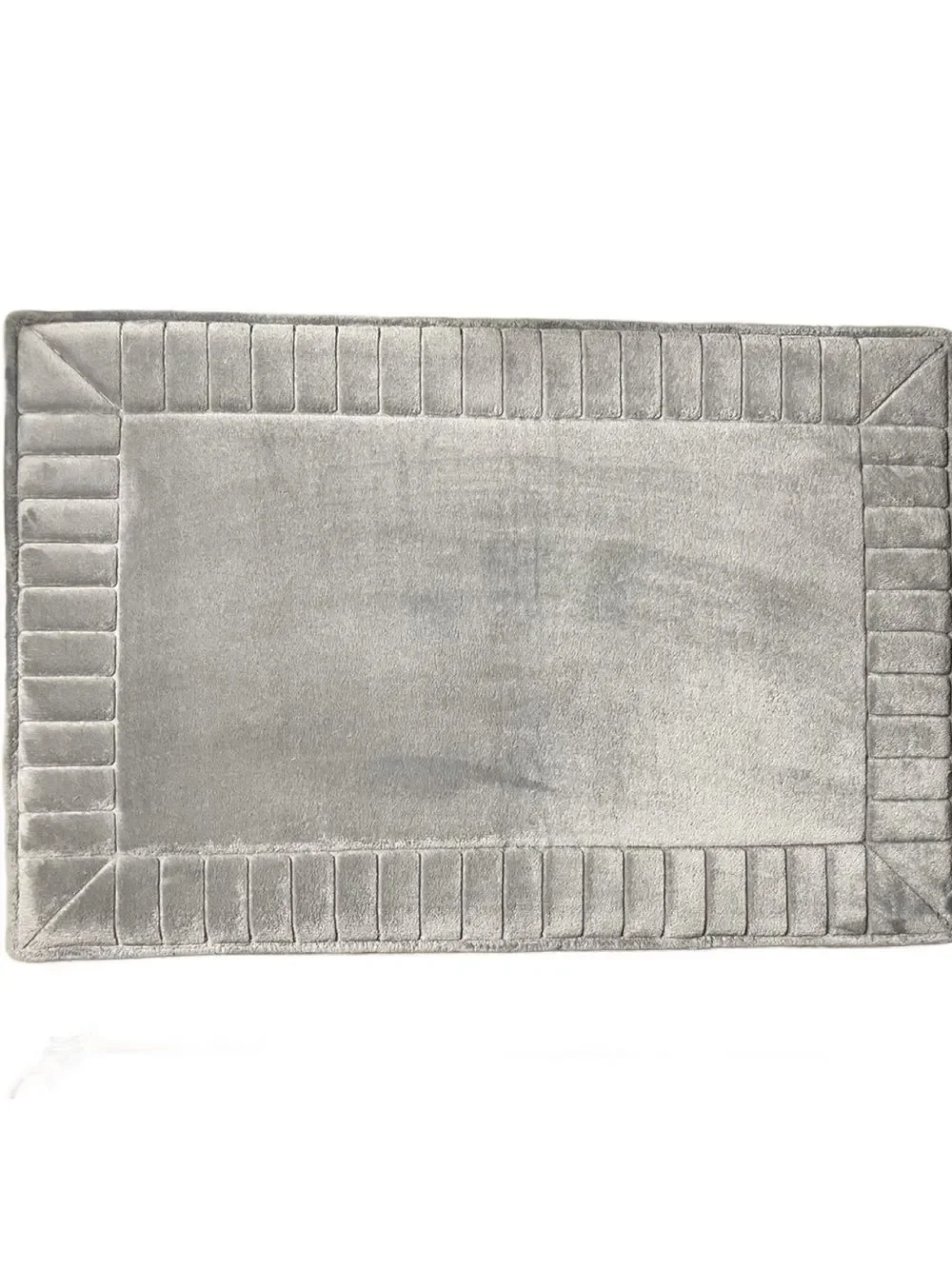 Large Gray Memory Foam Bathmat - Super Soft - (2 ft. X 3 ft.)